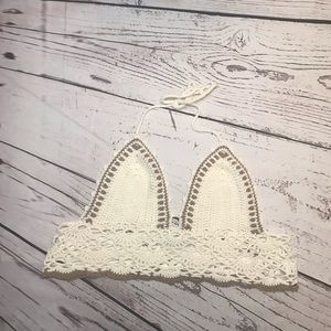 Fashion Nova Crochet Boho Crop Top